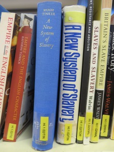 Image of system of slavery books on shelf